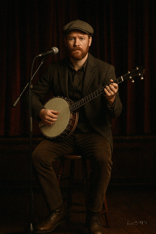 Seán O’Callaghan style and sound visual